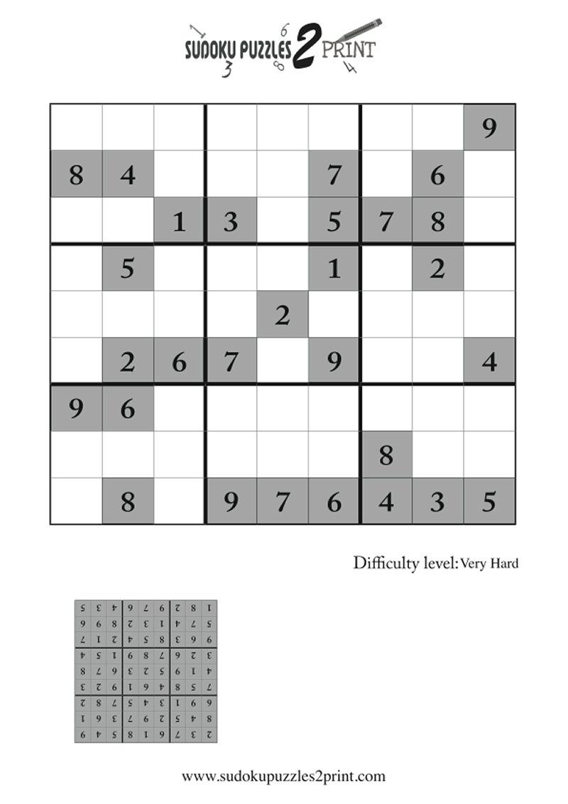 sudoku puzzle hard